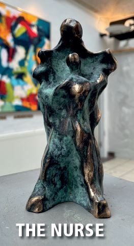 Henrik Busk Andersen - skulptur - Sygeplejersken