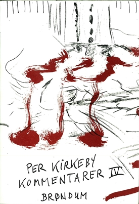 Per Kirkeby - Kommentarer IV (serien Tegninger/Kommentarer - Brøndum)