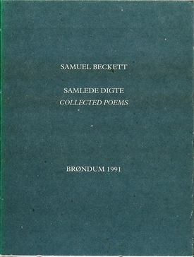 Samuel Beckett - samlede digte - original grafik af Claus Carstensen
