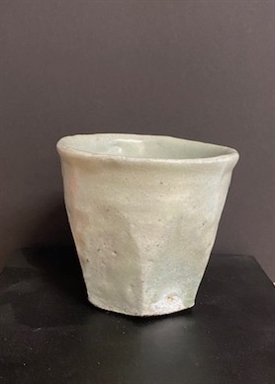 HANS VANGSØ - Kop celadon (116)