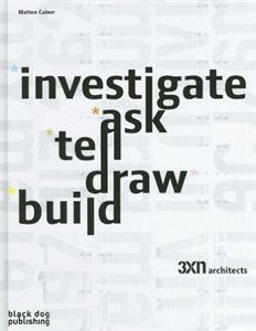 INVESTIGATE, ask, tell, draw, build