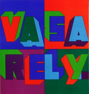 VASARELY. Plastic Arts of The Twentieth Century. BIND I-IV